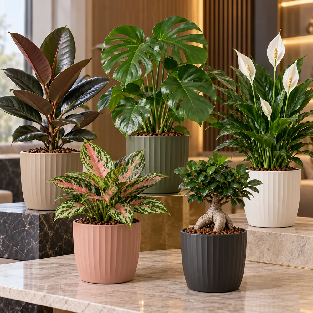Client welcome plant gift bundle