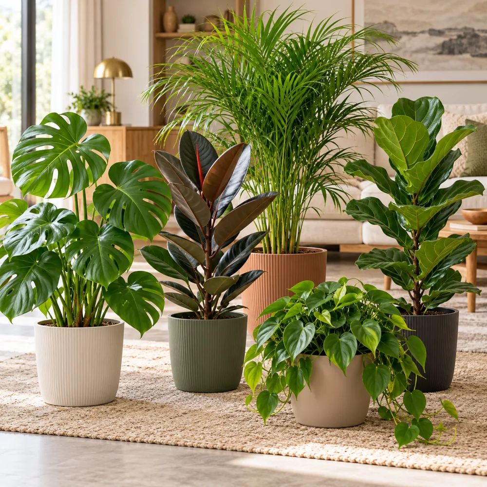 Living room decor plant bundle