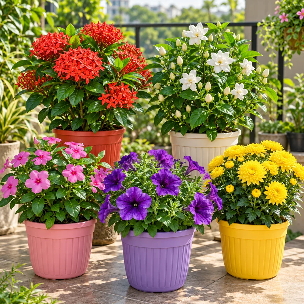 Low maintenance outdoor plant bundle