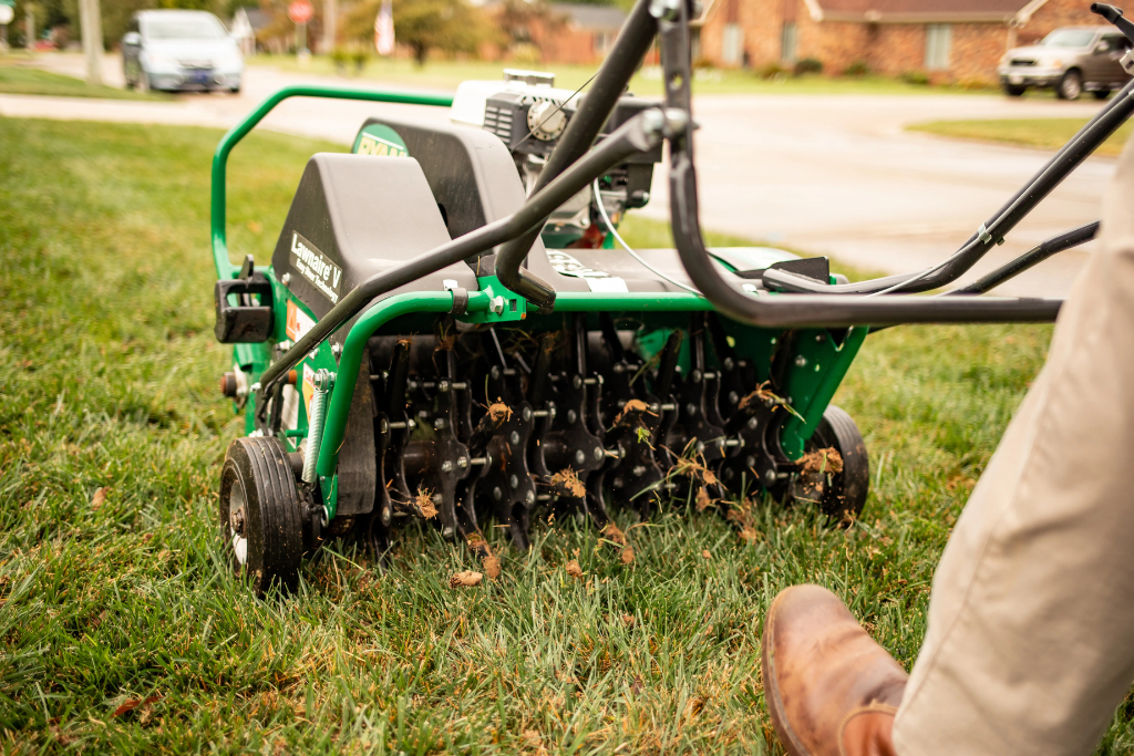 Lawn Aeration services